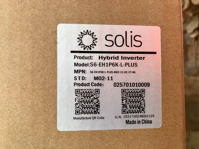 Solis  6kw 0