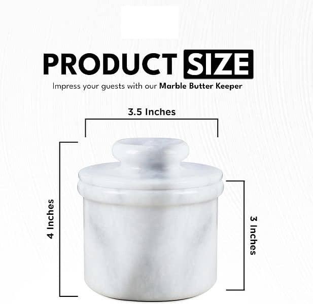 Marble Salt Cellar, Marble Masala Jar 5