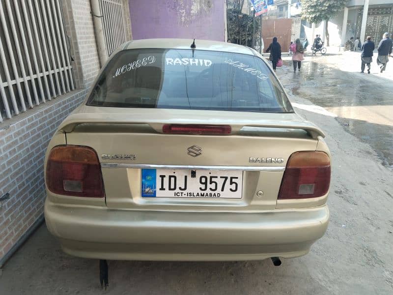 Suzuki baleno 1999 model japan asmbal 4