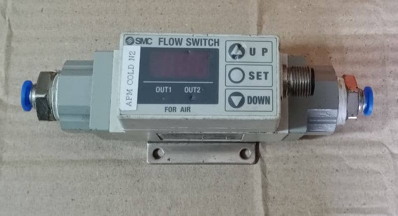 SMC Air Flow Switch/Meter, Integ Sensor with Cable 0