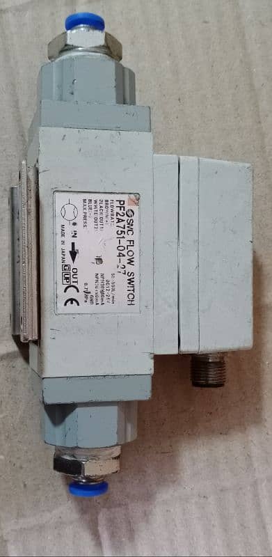 SMC Air Flow Switch/Meter, Integ Sensor with Cable 1