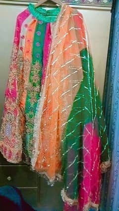 Mehndi/Barat lehnga 03035439207