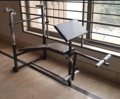 Adjustable Gym Bench Perfect for Room and Hostel