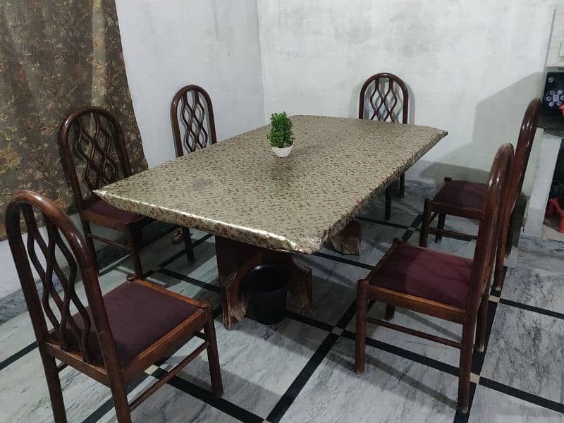 dining table with chairs 1