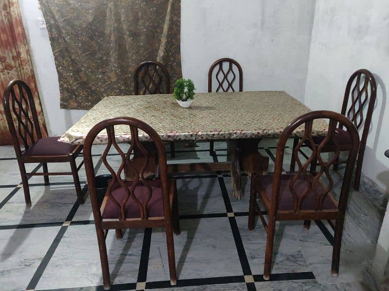 dining table with chairs 4