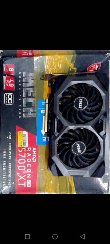 Rx 5700xt 3