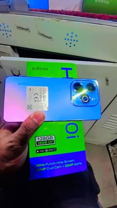 infinix hot 40i Full Box 16GB Ram 128GB Mamry New Condishan