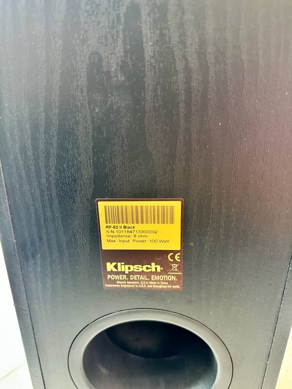 Klipsch rf52 mk 2 6