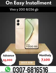 Vivo y 200 8/256 gb  Mobile on Easy Installment