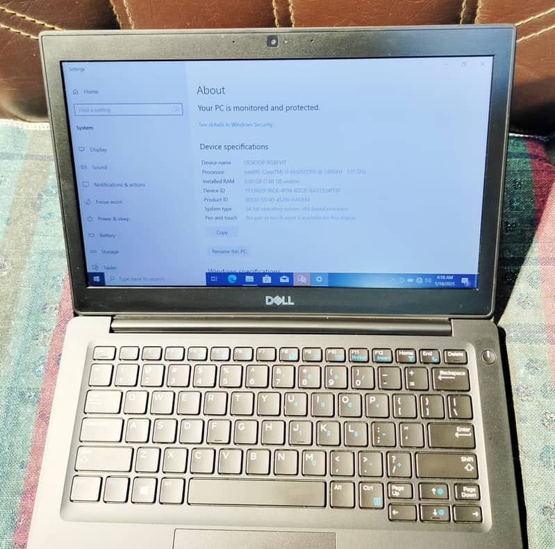 Dell Latitude i7 8th Generation 1