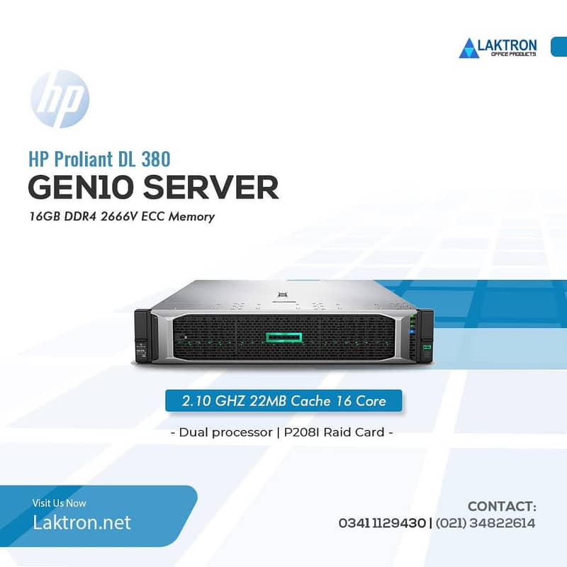 HP DL380 G10 SERVER 0