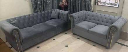 Beautiful 5-Seater Sofa Set – Renewed and Ready for Your Home!