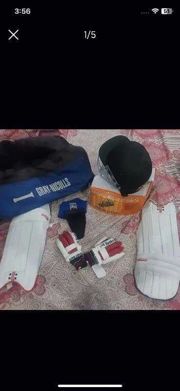 CRICKET KIT VERY GOOD CONDITION 0