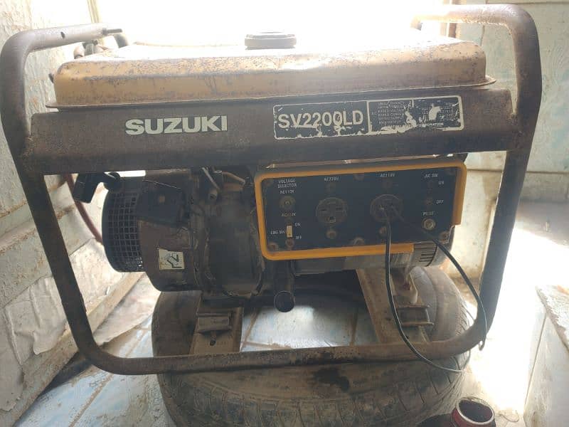 Reliable Suzuki 2.5kVA Generator Perfect Condition, Gas Compatible! 1