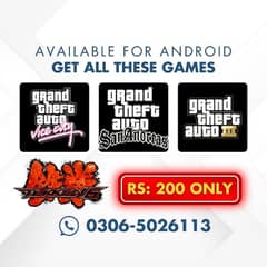 GTA Games available for Mobile | android games