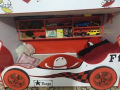 baby car bed double story