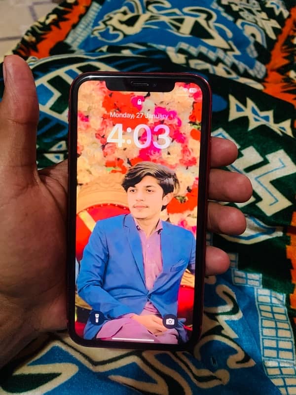 iPhone 11 red colour 10 by 10 condition 3