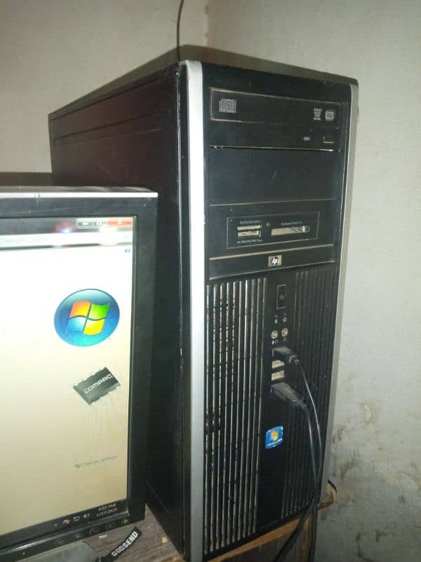 i7 PC + 1 GB geforce Graphics Card + 2.5TB HDD + Dell Monitor 24 inch 1