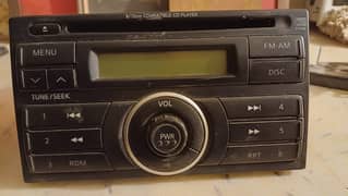 Car CD player with radio