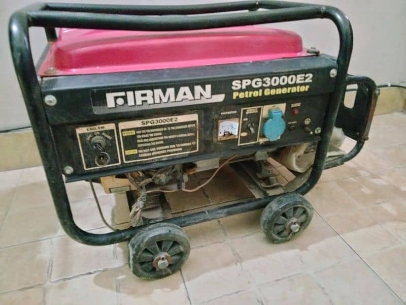 FIRMAN Generator 3 kVA Petrol n Gas with battery 0