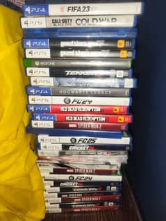 Ps5 games GTA 5 tekken 8 fc 25 cricket 24 Spiderman god of war