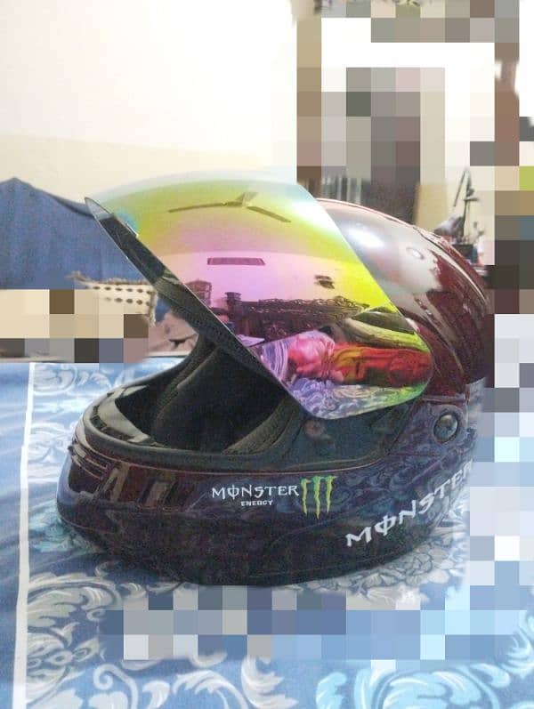 Monster energy David helmet 4