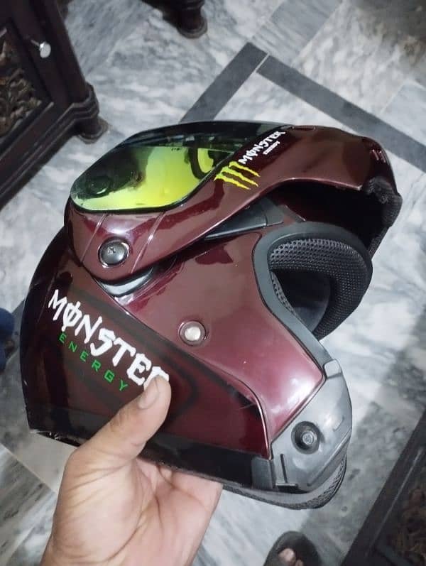 Monster energy David helmet 10