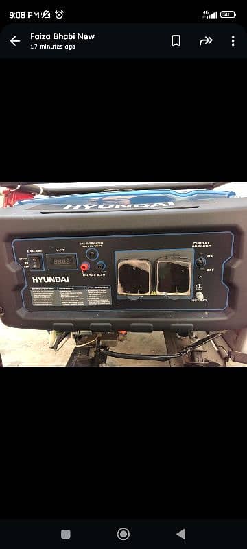 Hyundai Generator 2KV self start 5