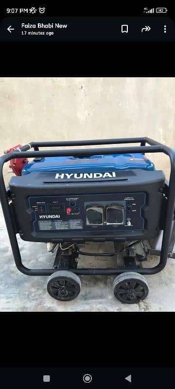 Hyundai Generator 2KV self start 6