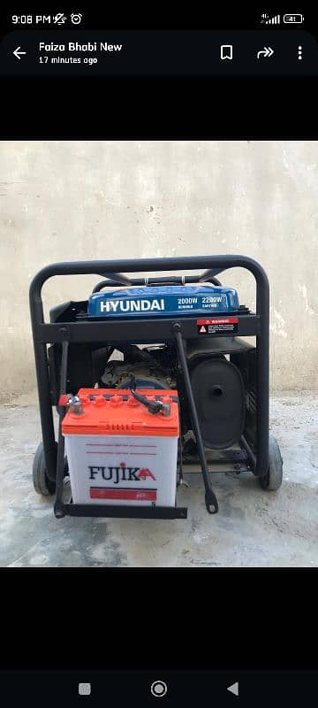 Hyundai Generator 2KV self start 7