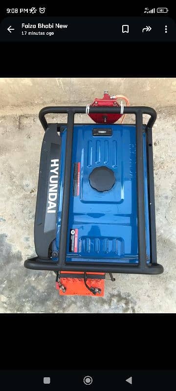 Hyundai Generator 2KV self start 8