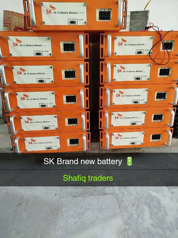 SK Brand new battery 48v 150 Ah 0