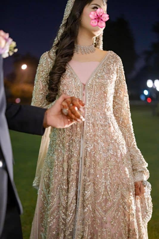 bridal walima dress for sale 4