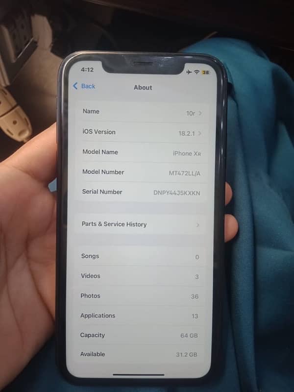 iPhone XR (job 64GB) 4