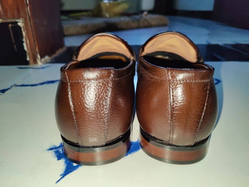 New Brown Genuine Leather Formal Shoes 3