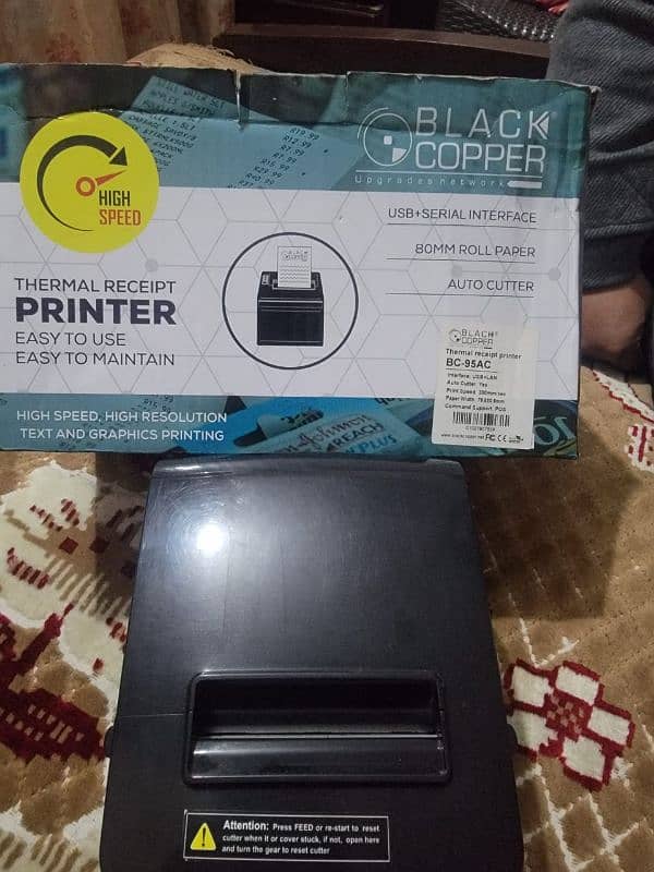 BLACK COPPER TERMAL PRINTER 6