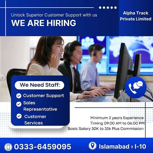 CSR | Sales | Customer Support | Male and Female | Jobs 0