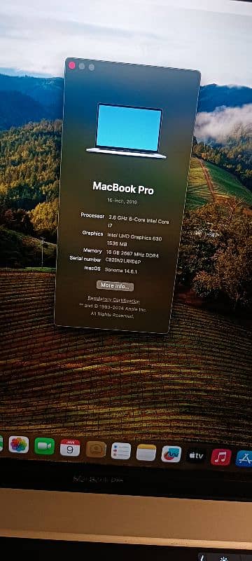 Mac Book Pro 16 Inch 2019 2