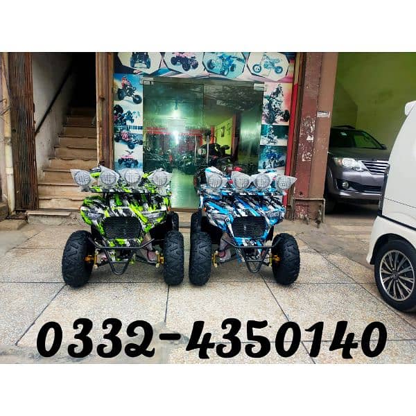 150cc Luxury Sports Allowy Rims Atv Quad Bikes Delivery In All Pak 0