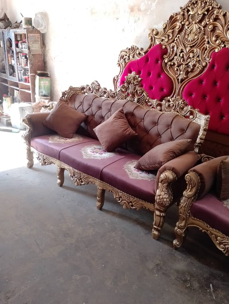 sofa \ wooden sofa \ 7 seater sofa set\ 5 seater sofa\ L Shape sofa 10