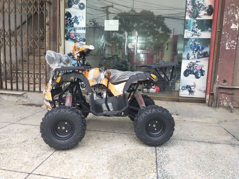 4× 4 Hydraulic Breaks 125cc Hunter Jeep Atv Quad Bikes Delivery In All 3