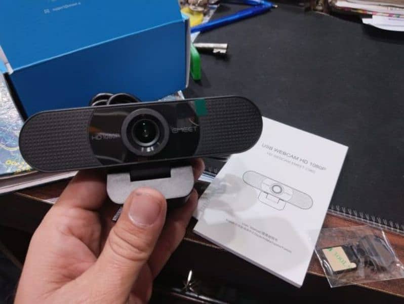 C960 Emeet 1080p Webcam With Microphone, Web Camera, 2 Mics 0