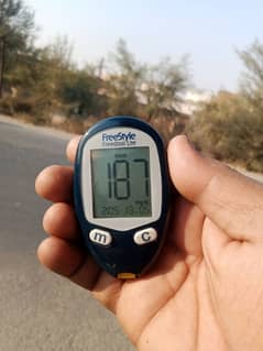 Diabetes checking meter