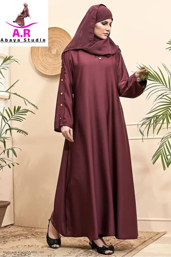 Customize Abayas In all stuff premium Quality 4