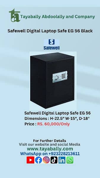 Digital Safewell Safe EG 56 0