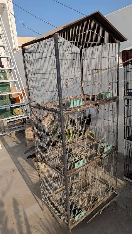 pigeon cage 2/1/1½ 4