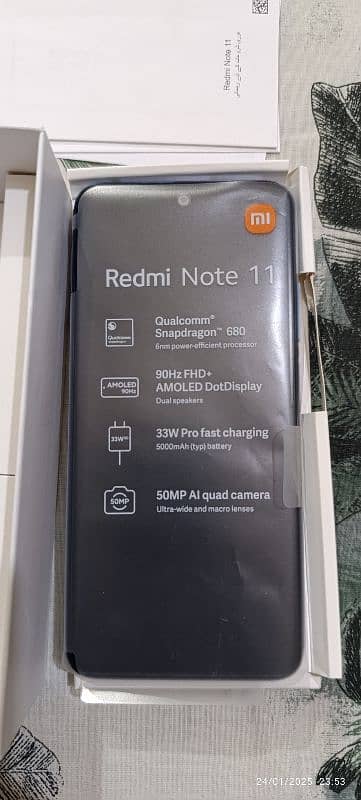 Redmi Note 11 6+2/128 GB under warranty(untouched condition) 8