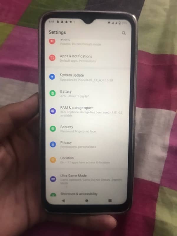 vivo y20 10/9 condition 4