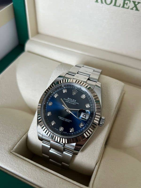 ROLEX OYSTER PERPETUAL DATE JUST RADO CENTRIX DIASTAR OMEGA CARTIER 9