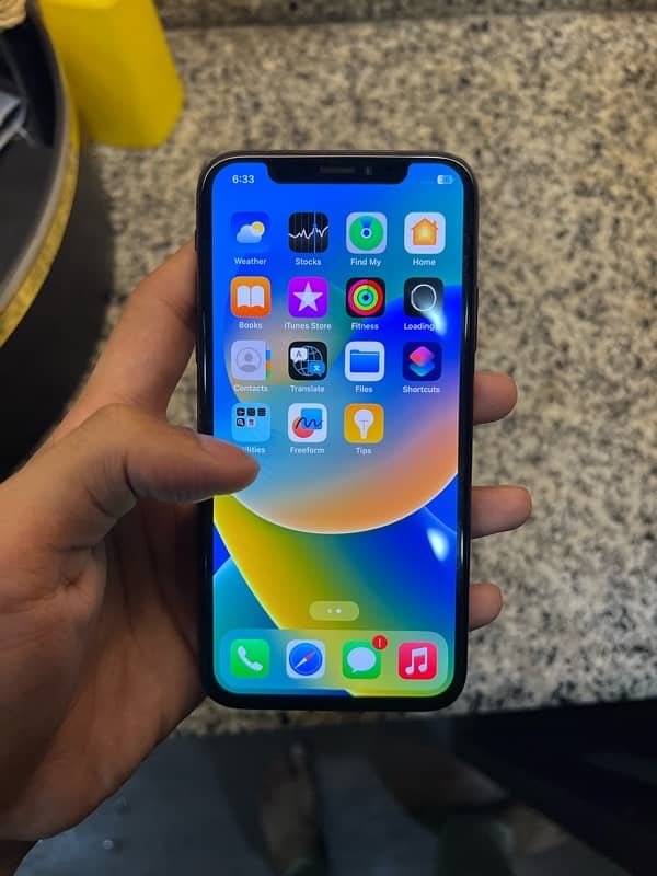 IPHONE X PTA APPROVED 256GB 2